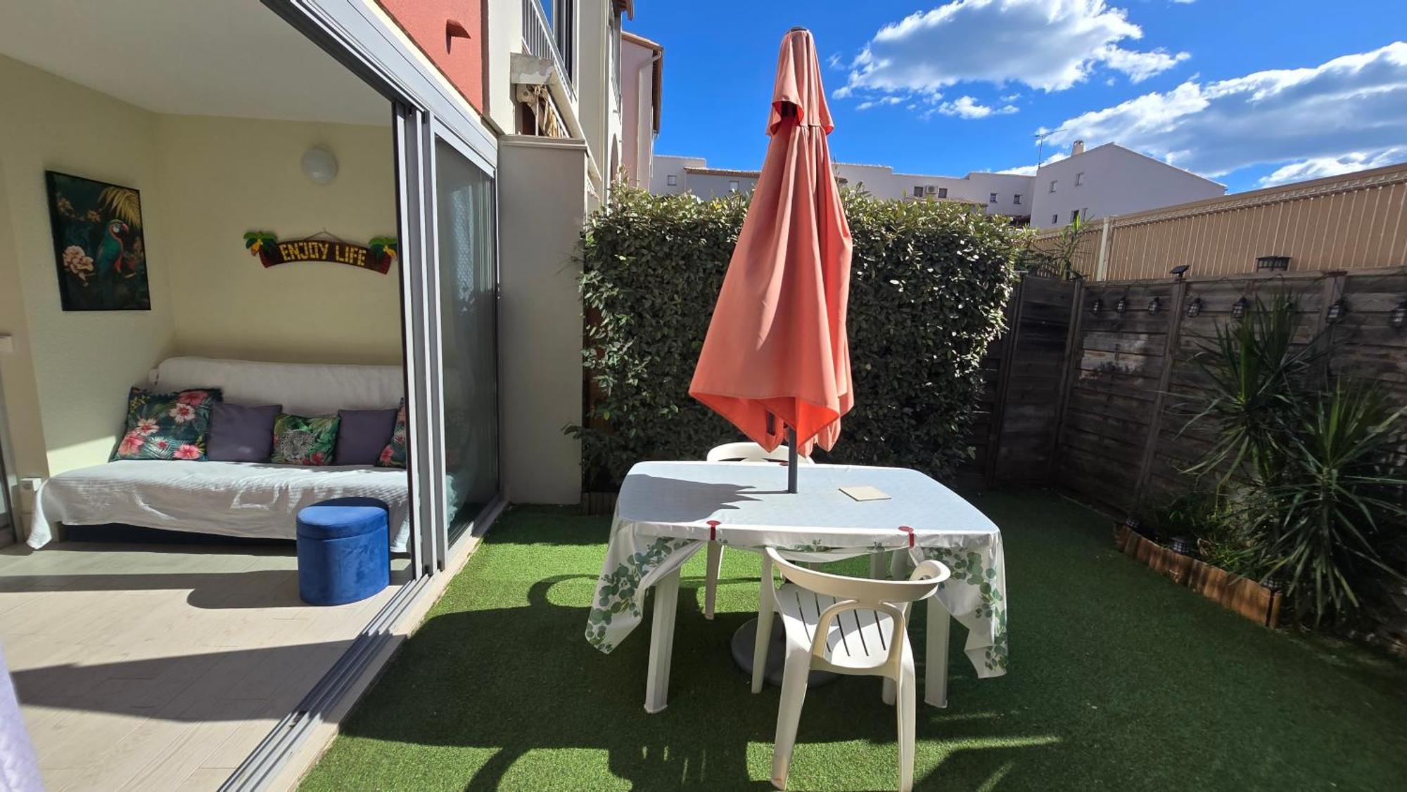 Joli T2 Avec Jardin Plage Richelieu - 6 Personnes 아그 외부 사진